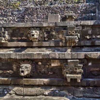 Teotihuacan - Temple Quetzalcoatl © - AS_266429667 A Découvrir au Mexique - Teotihuacan