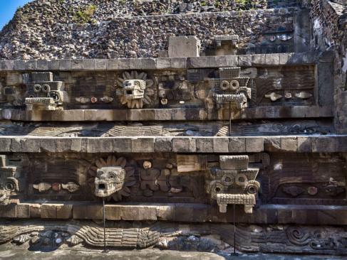 Teotihuacan - Temple Quetzalcoatl © - AS_266429667 A Découvrir au Mexique - Teotihuacan