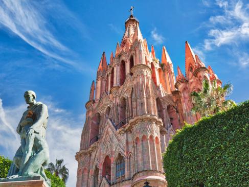 San Miguel De Allende - Cathédrale San Miguel Arcangel A Découvrir au Mexique - San Miguel de Allende