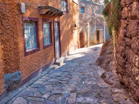 Guanajuato - Old Town Streets Voyage au Mexique - Guanajuato