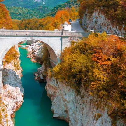 Pont Napoléon sur la Soca A Découvrir en Slovénie - La Vallée de la Soca