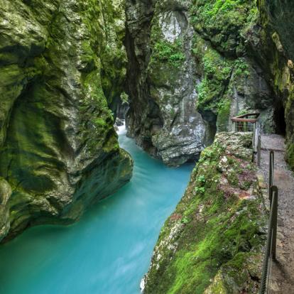 Parc national du Triglav - Tolmin Gorge A Découvrir en Slovénie - Le Parc national du Triglav