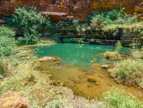 Parc National De Karijini - Ccircular Pool  In Dales Gorge A Découvrir en Australie - Le Parc National de Karijini
