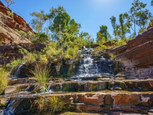 Parc National De Karijini - Fortescue Falls In Dales Gorge A Découvrir en Australie - Le Parc National de Karijini