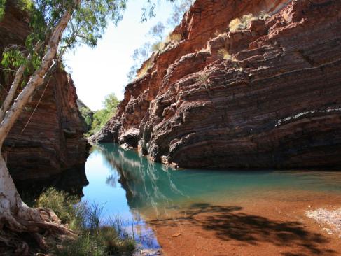 Parc National De Karijini - Hamersley Gorge A Découvrir en Australie - Le Parc National de Karijini
