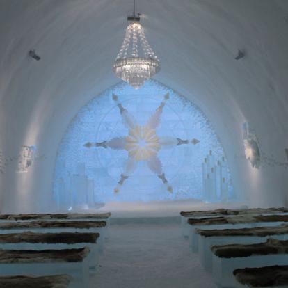Icehotel - Chapelle A Découvrir en Suède - L'Icehotel