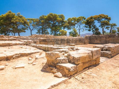 Phaistos - Le Palais Minoen A Découvrir en Crète - La Plaine de la Messara
