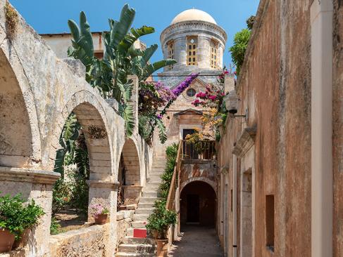 Monastère D'Aghia Triada, Situé Près De La Ville De La Canée A Découvrir en Crète - La Canée