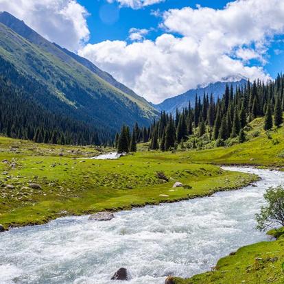 A Découvrir au - La Vallée d'Altyn Arashan