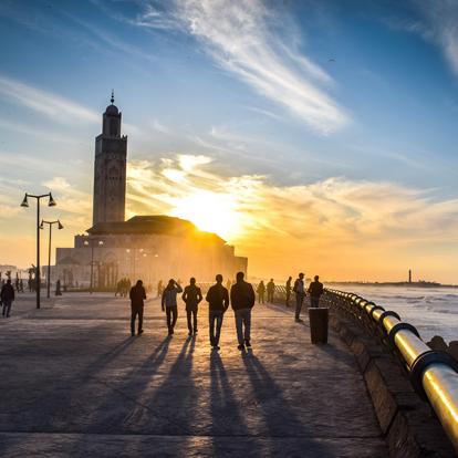 Casablanca - Corniche et Mosquée A Découvrir au Maroc - Casablanca