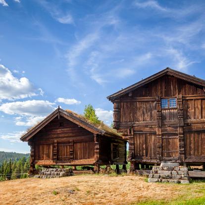 L'ancien Magasin Traditionnel Norvégien Stabbur A Découvrir en Norvège - Le Telemark
