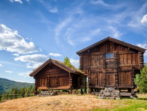 L'ancien Magasin Traditionnel Norvégien Stabbur A Découvrir en Norvège - Le Telemark
