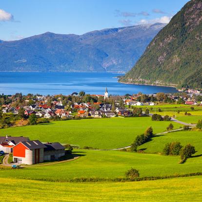 Vik à Sognefjord A Découvrir en Norvège - Sognefjord