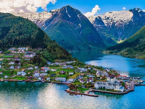 Municipalité De Balestrand Dans Le Comté De Sogn Og Fjordane A Découvrir en Norvège - Sognefjord