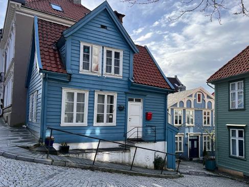 Bergen - Rues Historiques étroites à Nordnes A Découvrir en Norvège - Bergen