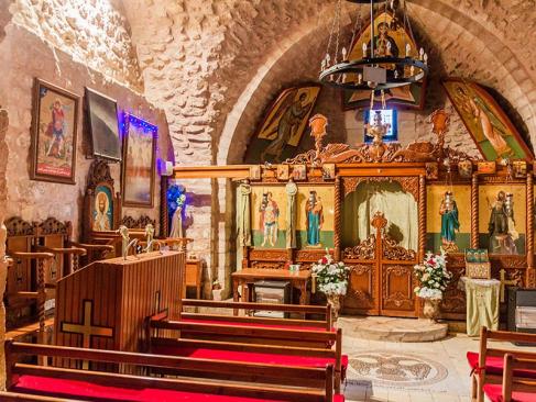 Intérieur De L'église Saint-Georges De Salt A Découvrir en Jordanie - Salt