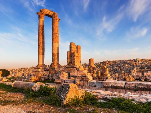 Amman - Le Temple D'Hercules A Découvrir en Jordanie - Amman