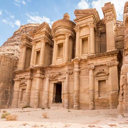 Petra - Monastère Al-Deir A Découvrir en Jordanie - Petra