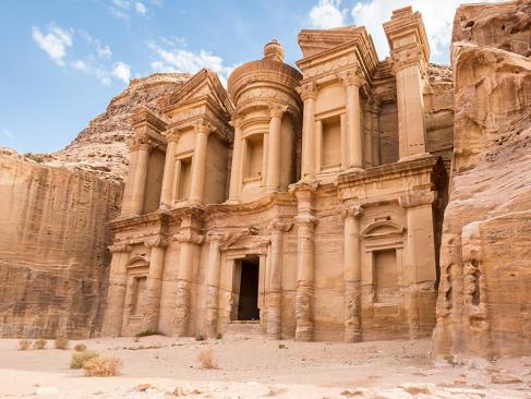 Petra - Monastère Al-Deir A Découvrir en Jordanie - Petra