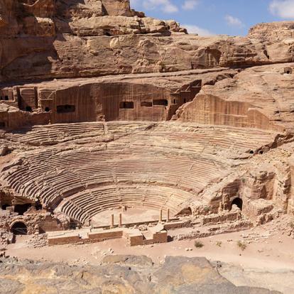 Petra - Théatre A Découvrir en Jordanie - Petra
