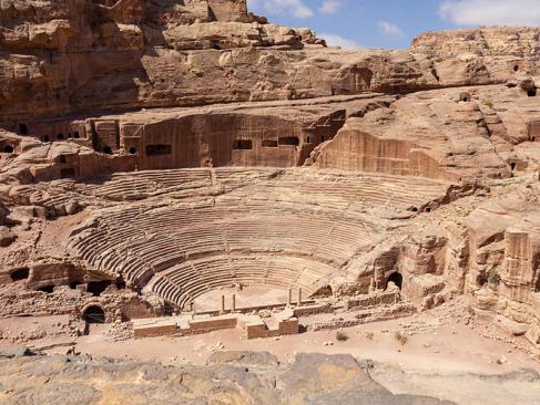 Petra - Théatre A Découvrir en Jordanie - Petra
