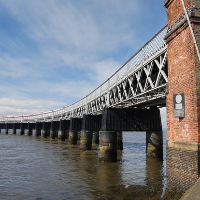 Dundee - Pont Ferroviaire Tay, Rivière Tay A Découvrir en Ecosse - Dundee