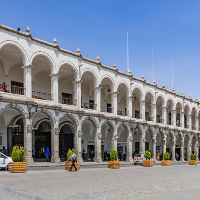 Arequipa - Portail De La Municipalité, Plaza De Armas A Découvrir au Pérou - Arequipa