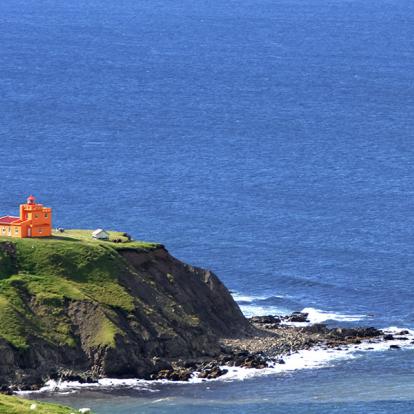 Phare de Saudanes dans la péninsule de Trollaskagi A Découvrir en Islande - La péninsule de Tröllaskagi