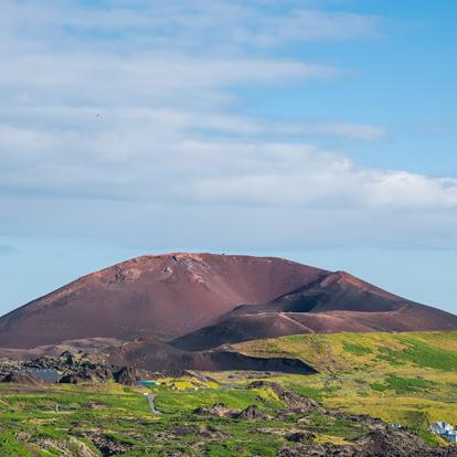 Îles Vestmann - Volcan Eldfell A Découvrir en Islande - Les Îles Vestmann