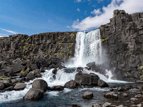 Parc National Thingvellir - Cascade D'Oxararfoss A Découvrir en Islande - Le Parc National Thingvellir