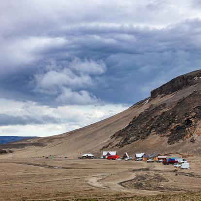 Camping Dreki Près De La Caldeira D'Askja A Découvrir en Islande - Askja