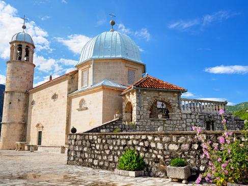 Église Notre-Dame Des Rochers Sur L'île Près De Perast, Baie De Kotor A découvrir au Monténégro - Perast