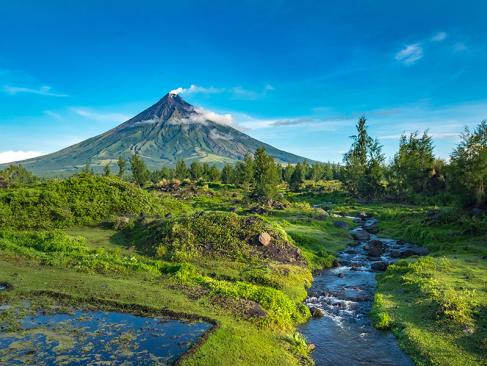Luçon - Volcan Mayon à Legazpi A Découvrir aux Philippines -  Le Volcan Mayon