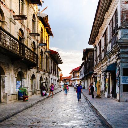 Luçon - Vigan - Rue Historique De Calle Crisologo A Découvrir aux Philippines - Vigan