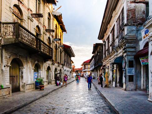 Luçon - Vigan - Rue Historique De Calle Crisologo A Découvrir aux Philippines - Vigan