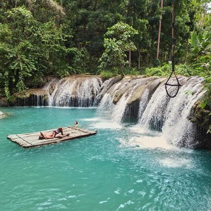 Siquijor - Chutes De Cambugahay A Découvrir aux Philippines - L’île de Siquijor