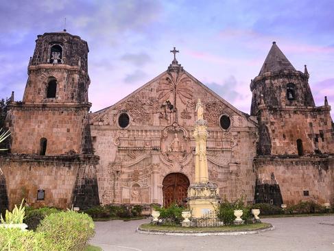 Église De Miagao (ou église Paroissiale De Santo Tomás De Villanueva) - Miagao, Iloilo A Découvrir aux Philippines - Les églises baroques des Philippines