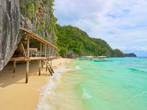 Palawan - Île De Coron - Plage De Banul A Découvrir aux Philippines - Coron
