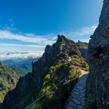 De La Montagne Pico Arieiro Au Pico Ruivo A Découvrir à Madère - Le Pico Ruivo