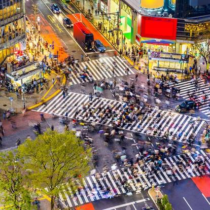 Tokyo - Shibuya Crossing A Découvrir au Japon - Tokyo