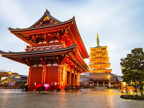 Tokyo - Temple Senso-ji à Asakusa A Découvrir au Japon - Tokyo