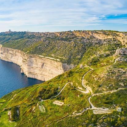 A Découvrir à Malte - Les Falaises de Dingli