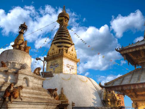 Katmandou - Stupa De Swayambhunath A Découvrir au Népal - Swayambhunath
