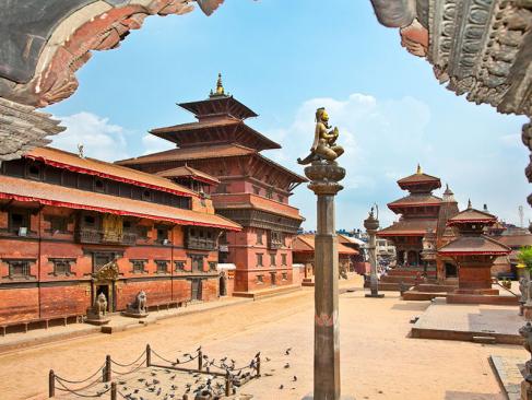 Ville De Patan - Mani Keshar Chowk Sur La Place Durbar A  Découvrir au Népal - Patan