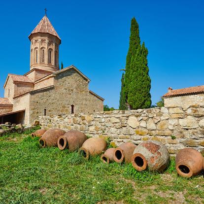 Complexe Du Monastère Orthodoxe Ikalto A Découvrir en Géorgie - Telavi et  la région de Kakheti