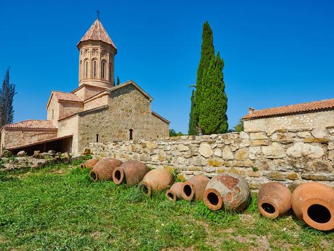 Complexe Du Monastère Orthodoxe Ikalto A Découvrir en Géorgie - Telavi et  la région de Kakheti