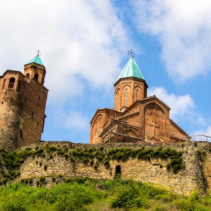 Vue De L'église Gremi à Kakhet A Découvrir en Géorgie - Telavi et  la région de Kakheti