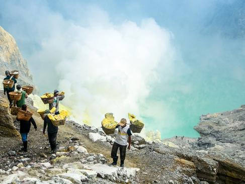 A Découvrir en Indonésie - Le Kawah Ijen