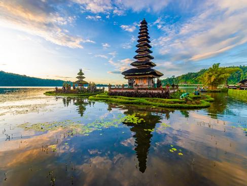 A Découvrir en Indonésie - Pura Ulun Danu Bratan à Bedugul