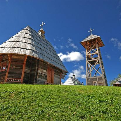 Mecavnik - Village Ethno Construit Par M. Emir Kusturica A Découvrir en Serbie - La vallée de Mokra Gora